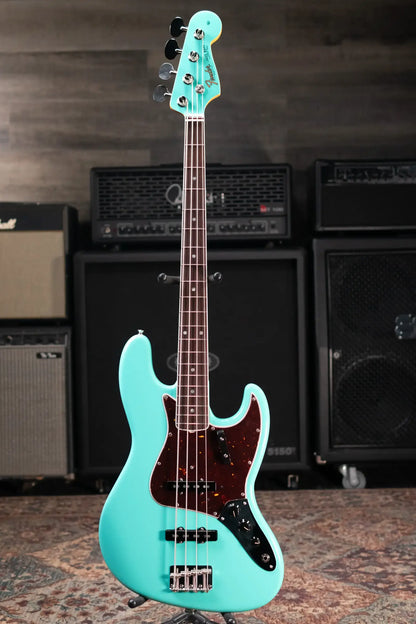 Fender American Vintage II 1966 Jazz Bass - Sea Foam Green with Hardshell Case