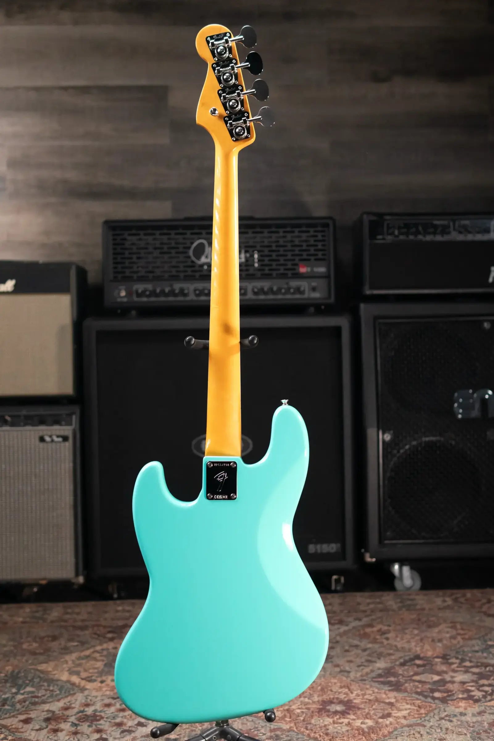 Fender American Vintage II 1966 Jazz Bass - Sea Foam Green with Hardshell Case