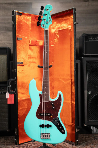 Fender American Vintage II 1966 Jazz Bass - Sea Foam Green with Hardshell Case