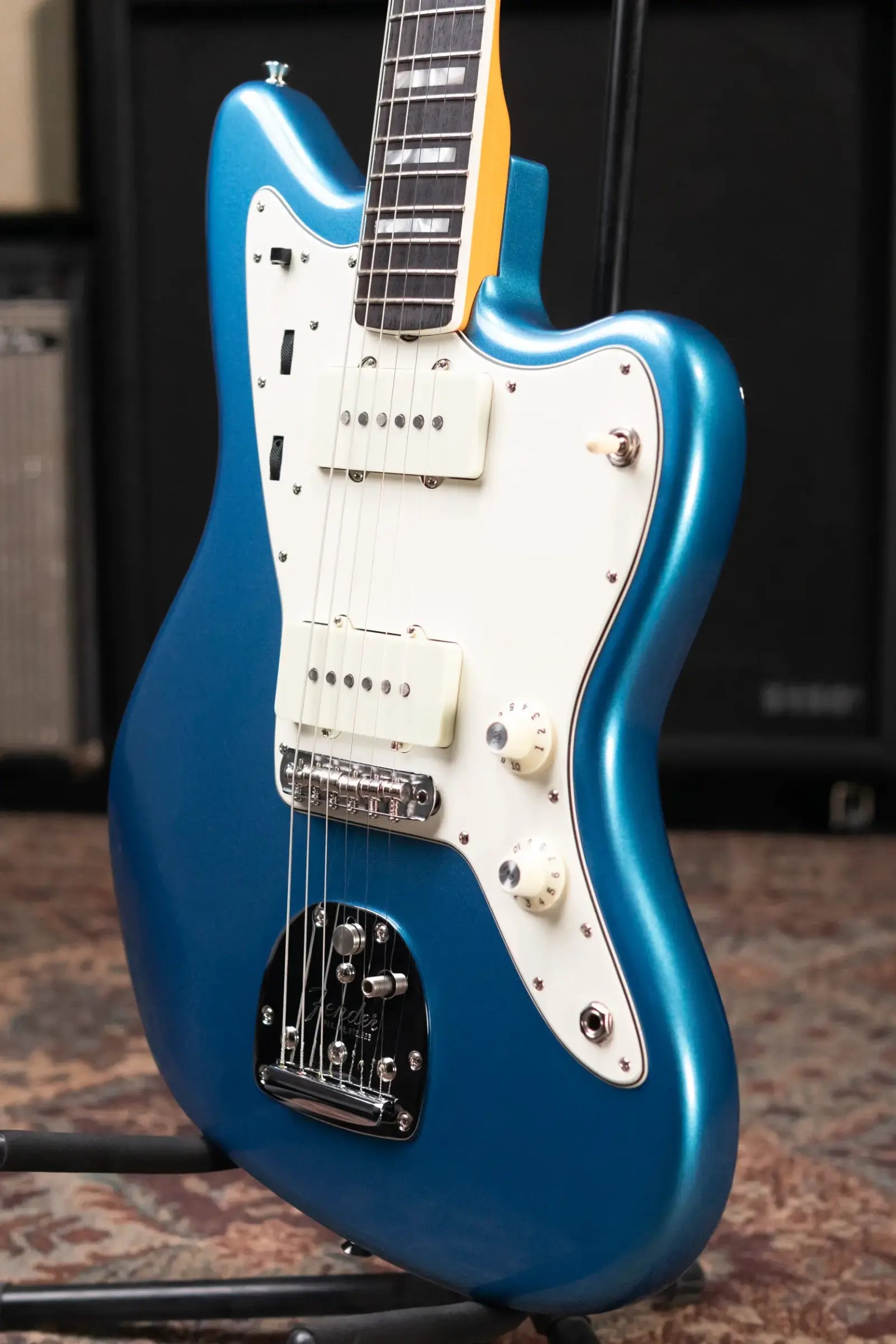 Fender American Vintage II 1966 Jazzmaster Electric Guitar Lake Placid Blue with Hardshell Case - Used