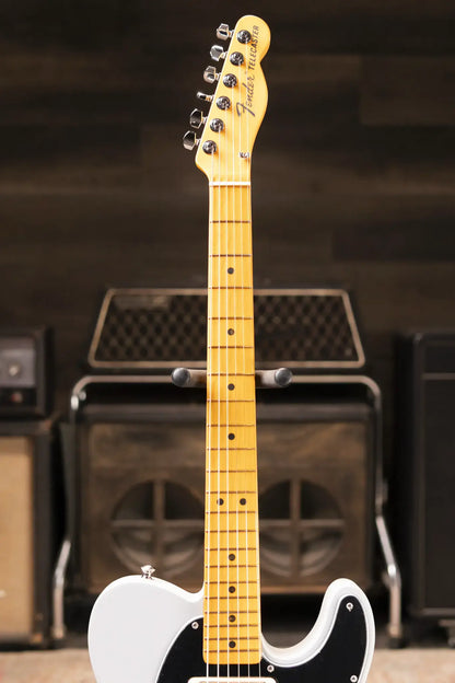 Fender Brent Mason Telecaster Electric Guitar - Primer Gray with Hardshell Case