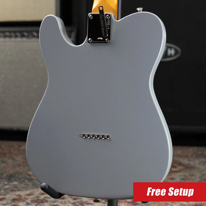 Fender Brent Mason Telecaster Electric Guitar - Primer Gray with Hardshell Case