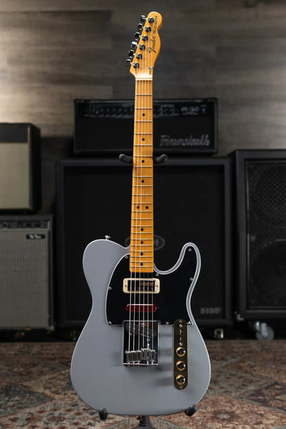 Fender Brent Mason Telecaster Electric Guitar - Primer Gray with Hardshell Case