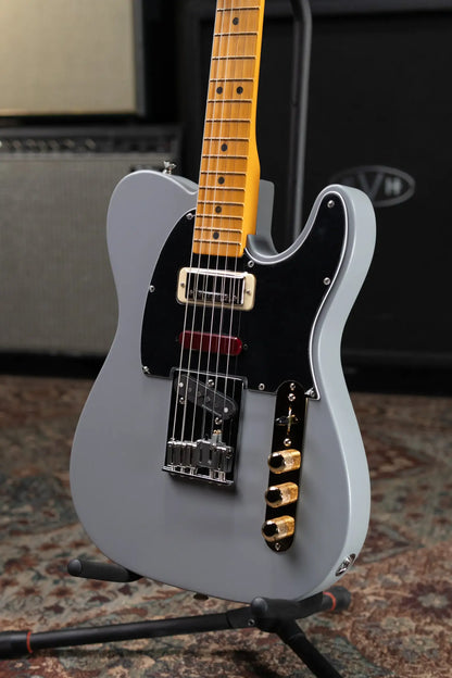 Fender Brent Mason Telecaster Electric Guitar - Primer Gray with Hardshell Case