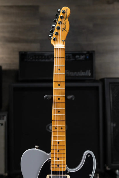Fender Brent Mason Telecaster Electric Guitar - Primer Gray with Hardshell Case