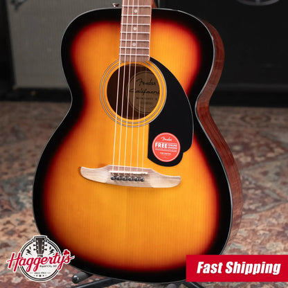 Fender California Standard Monterey E Acoustic/Electric Guitar - 3-Color Sunburst
