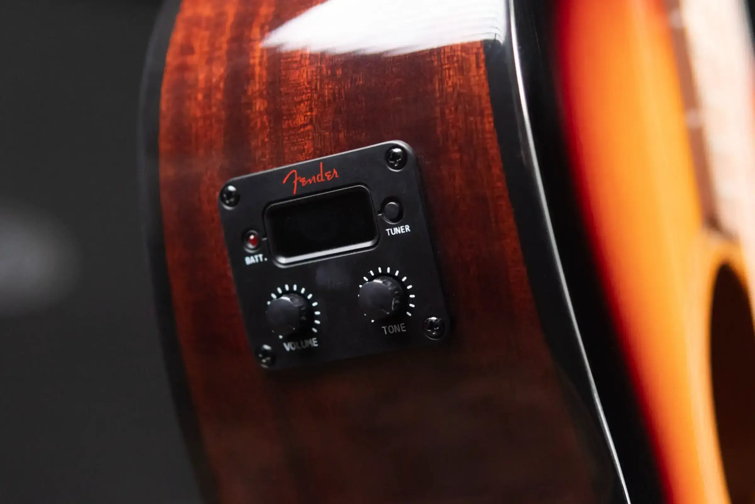 Fender California Standard Monterey E Acoustic/Electric Guitar - 3-Color Sunburst