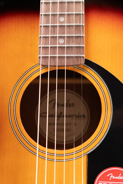 Fender California Standard Monterey E Acoustic/Electric Guitar - 3-Color Sunburst
