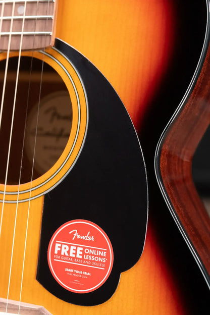 Fender California Standard Monterey E Acoustic/Electric Guitar - 3-Color Sunburst