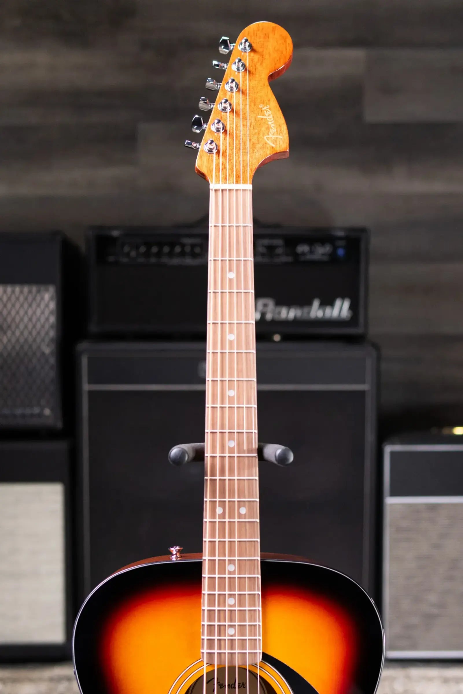 Fender California Standard Monterey E Acoustic/Electric Guitar - 3-Color Sunburst