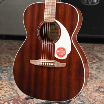 Fender California Standard Monterey E Acoustic/Electric Guitar - Natural Sapele