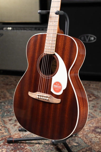 Fender California Standard Monterey E Acoustic/Electric Guitar - Natural Sapele