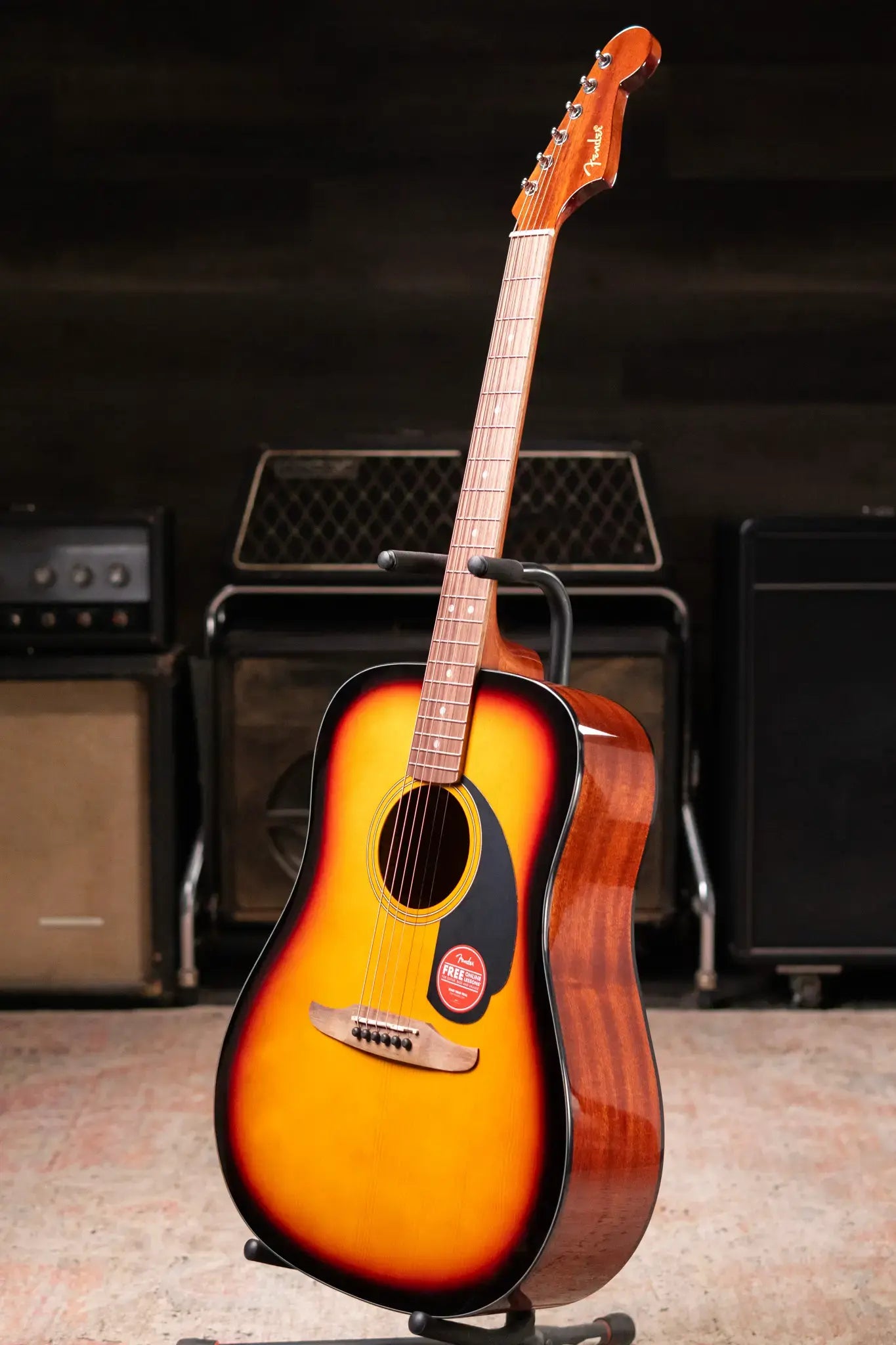 Fender California Standard Redondo Acoustic Guitar - 3-Color Sunbrst