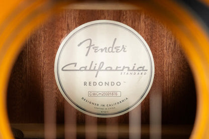Fender California Standard Redondo Acoustic Guitar - 3-Color Sunbrst
