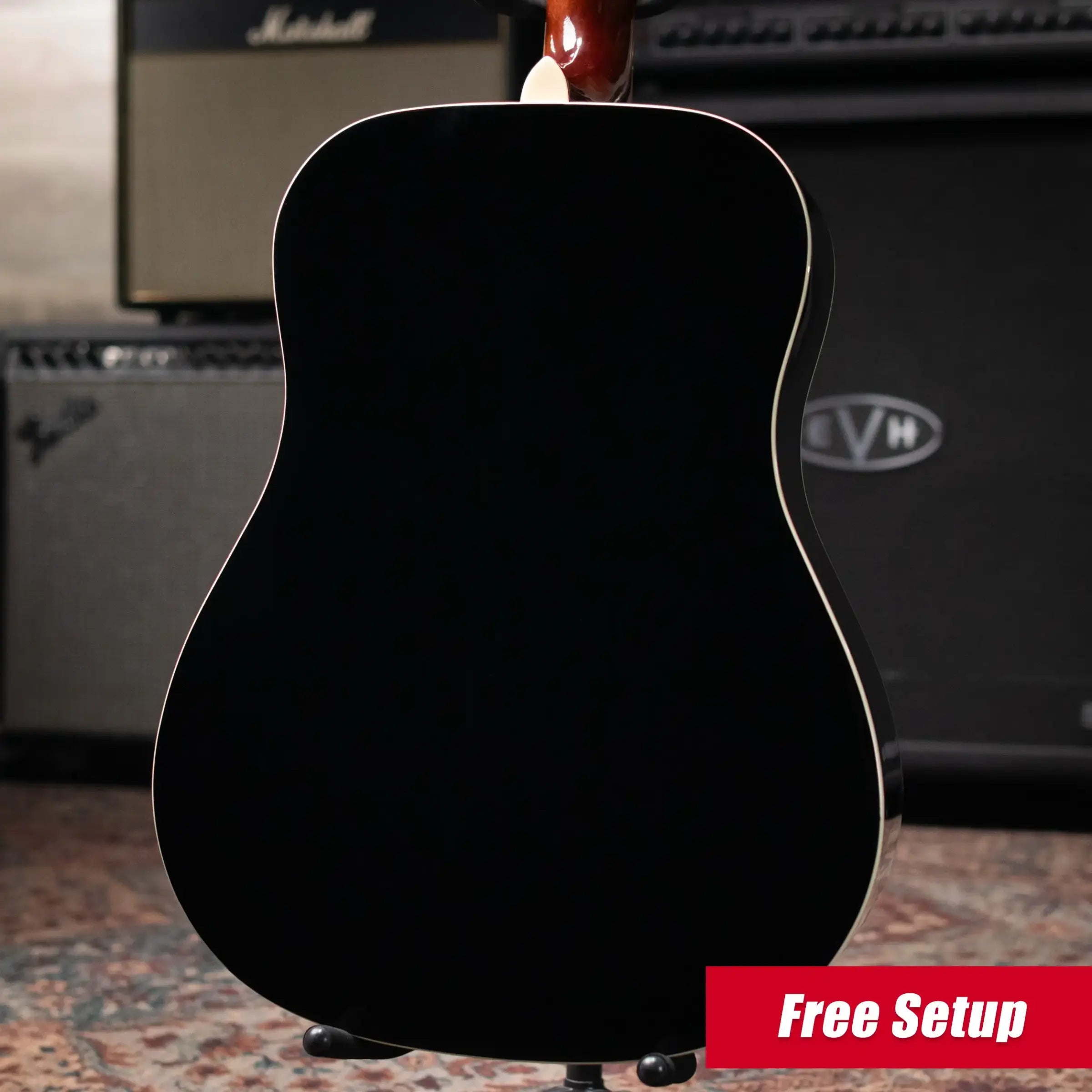 Fender California Standard Redondo Acoustic Guitar - Black