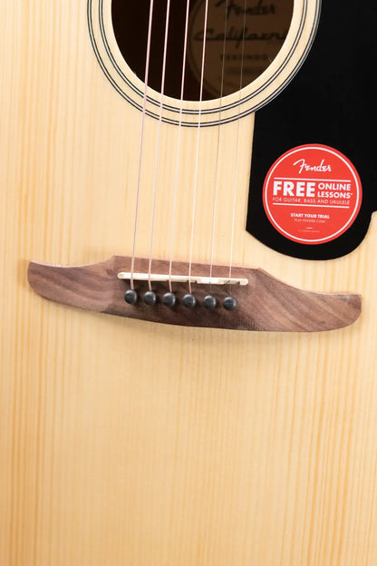 Fender California Standard Redondo Acoustic Guitar - Natural