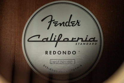 Fender California Standard Redondo Acoustic Guitar - Natural