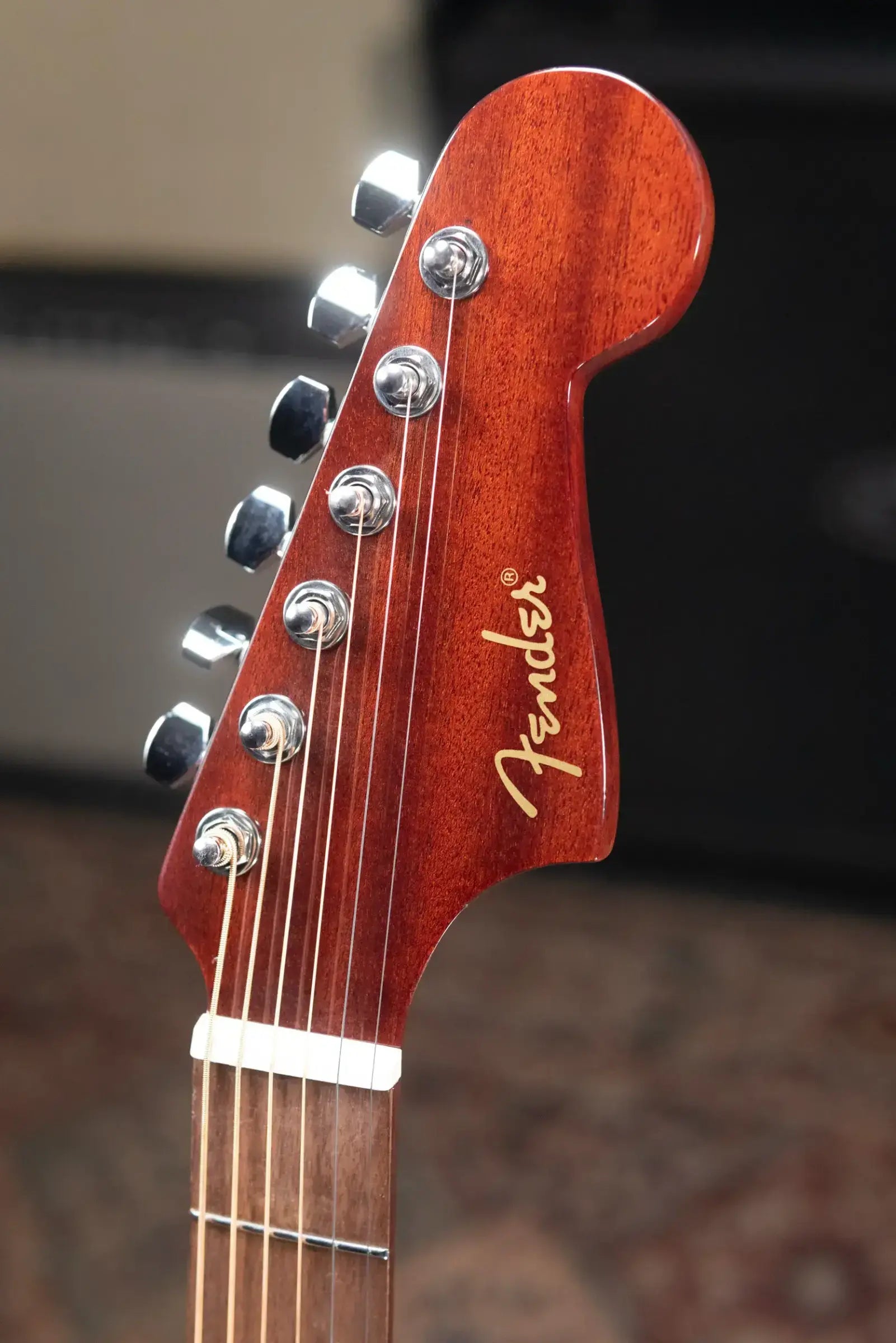 Fender California Standard Redondo CE Acoustic/Electric Guitar - Black