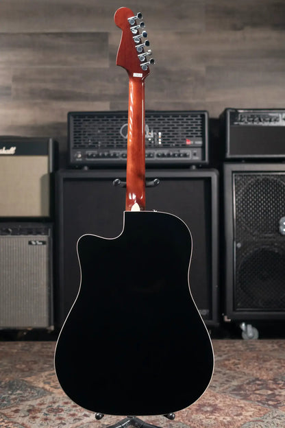 Fender California Standard Redondo CE Acoustic/Electric Guitar - Black