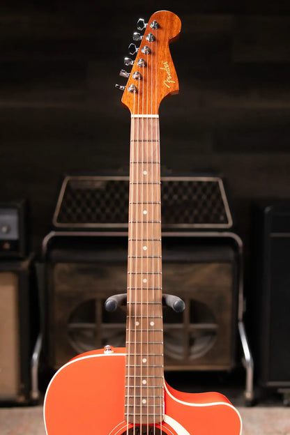 Fender California Standard Redondo CE Acoustic/Electric Guitar - Fiesta Red