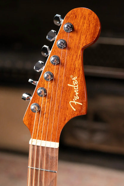 Fender California Standard Redondo CE Acoustic/Electric Guitar - Fiesta Red