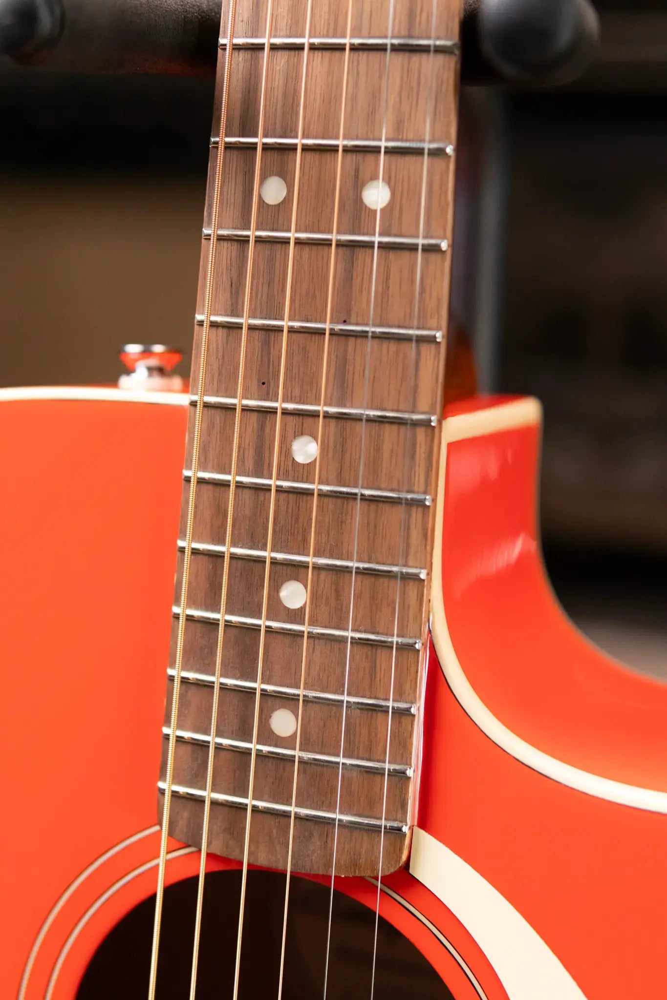 Fender California Standard Redondo CE Acoustic/Electric Guitar - Fiesta Red