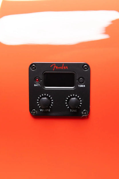 Fender California Standard Redondo CE Acoustic/Electric Guitar - Fiesta Red