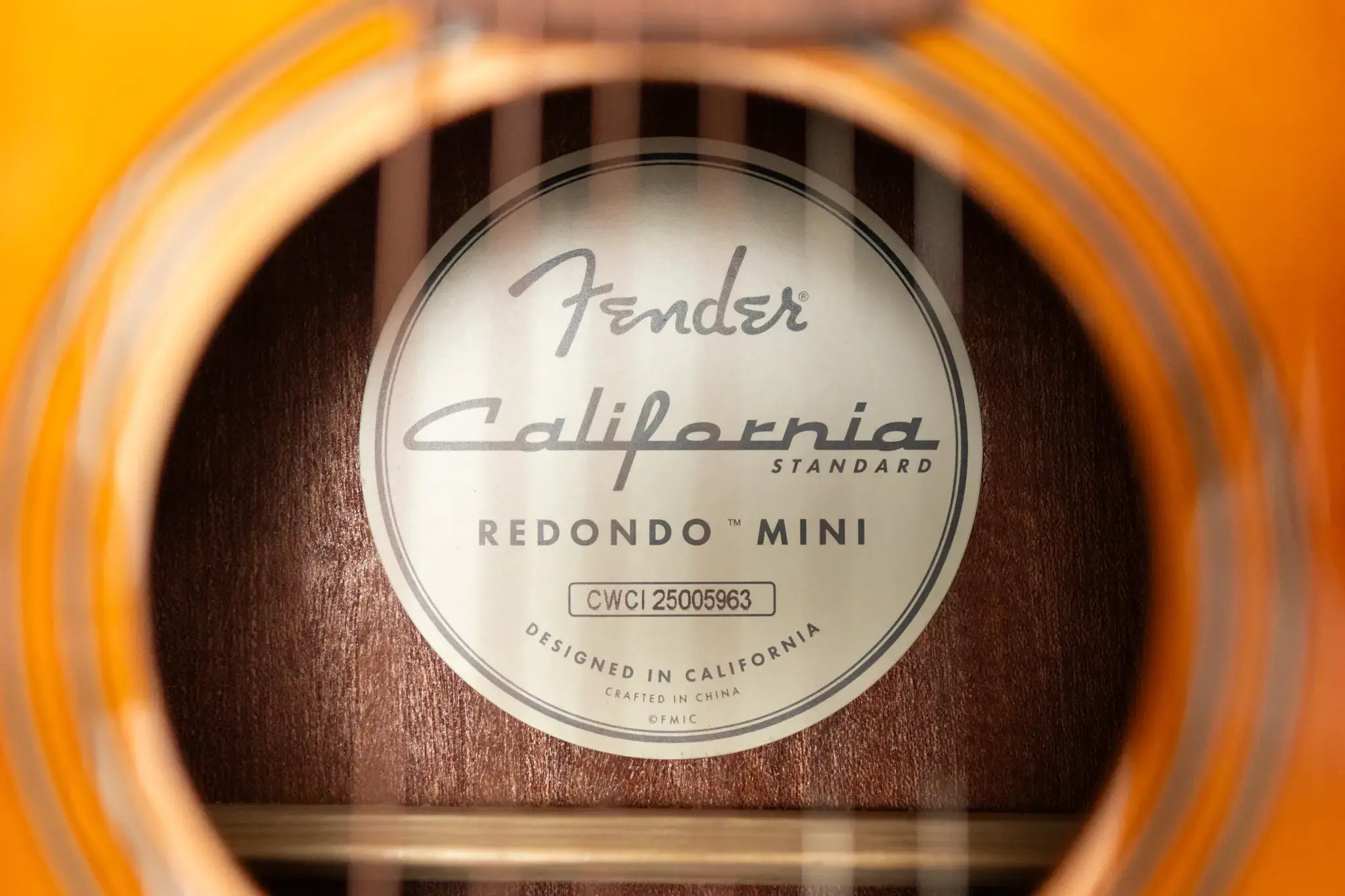 Fender California Standard Redondo Mini Acoustic Guitar - 3-Color Sunburst with Gig Bag