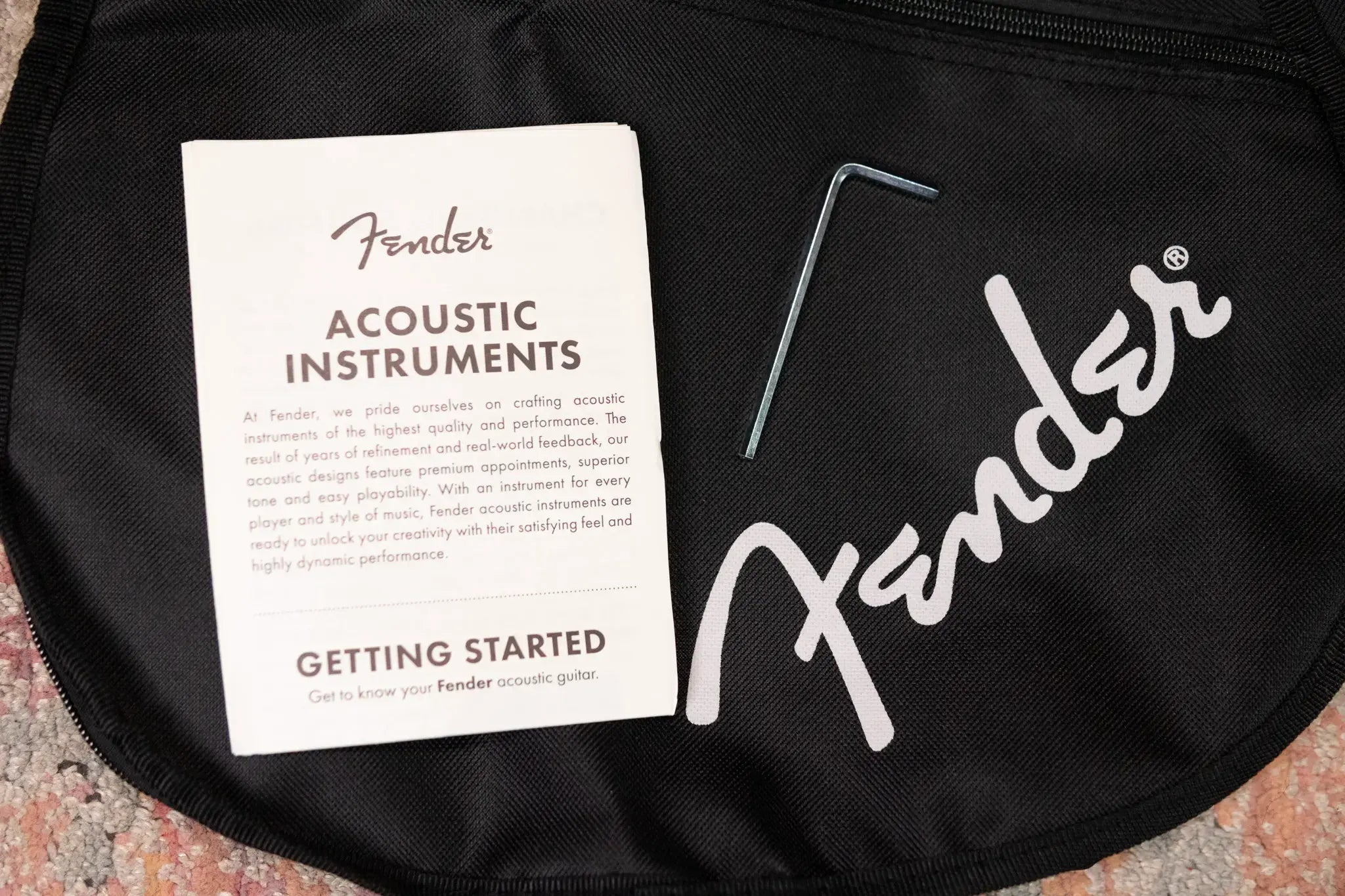 Fender California Standard Redondo Mini Acoustic Guitar - 3-Color Sunburst with Gig Bag