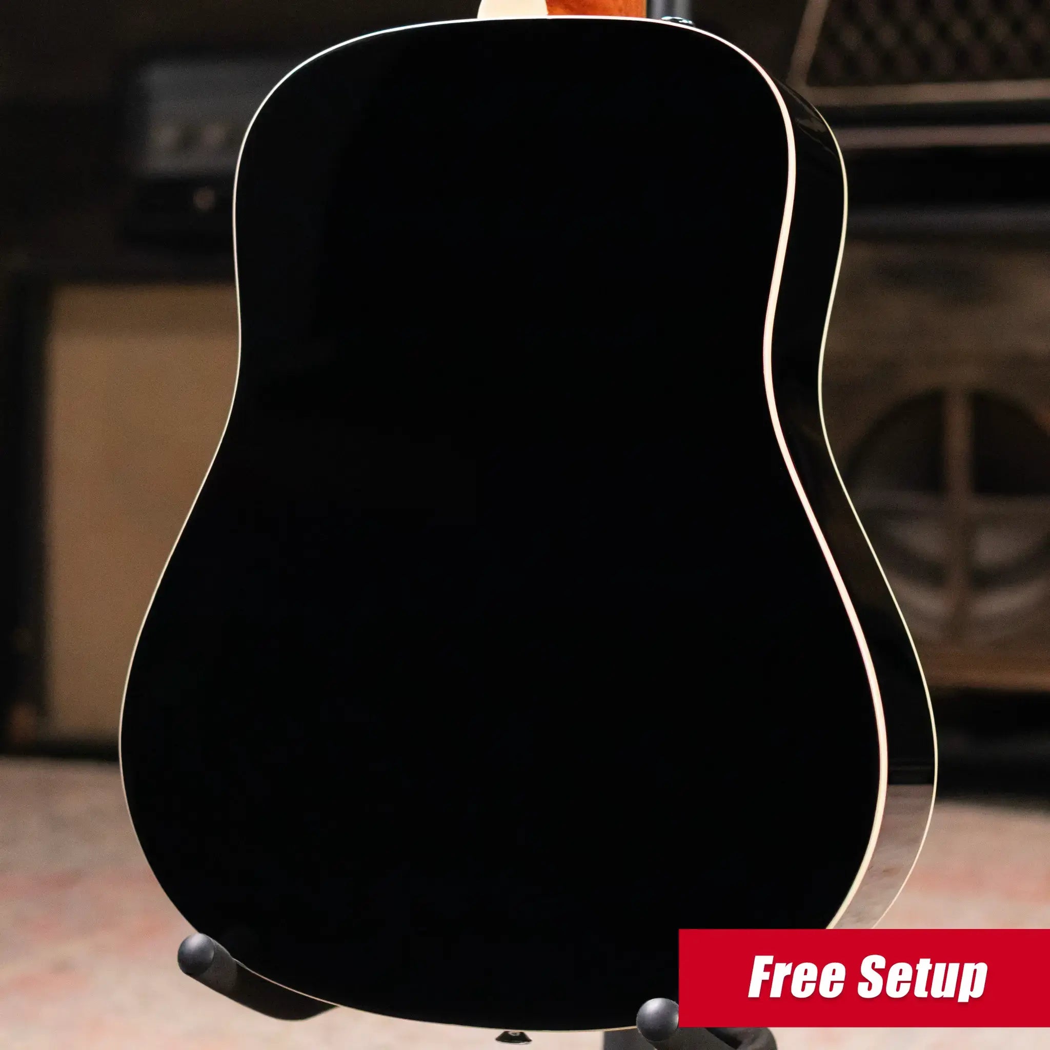 Fender California Standard Redondo Mini Acoustic Guitar - Black with Gig Bag