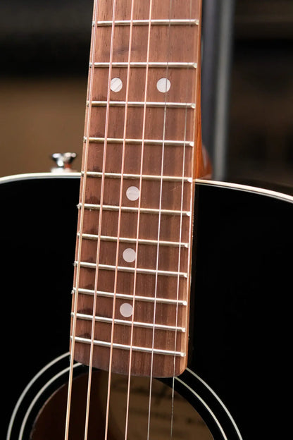 Fender California Standard Redondo Mini Acoustic Guitar - Black with Gig Bag