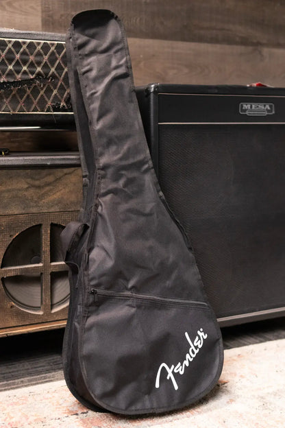 Fender California Standard Redondo Mini Acoustic Guitar - Black with Gig Bag