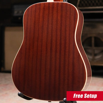 Fender California Standard Redondo Mini Acoustic Guitar - Natural Sapele with Gig Bag