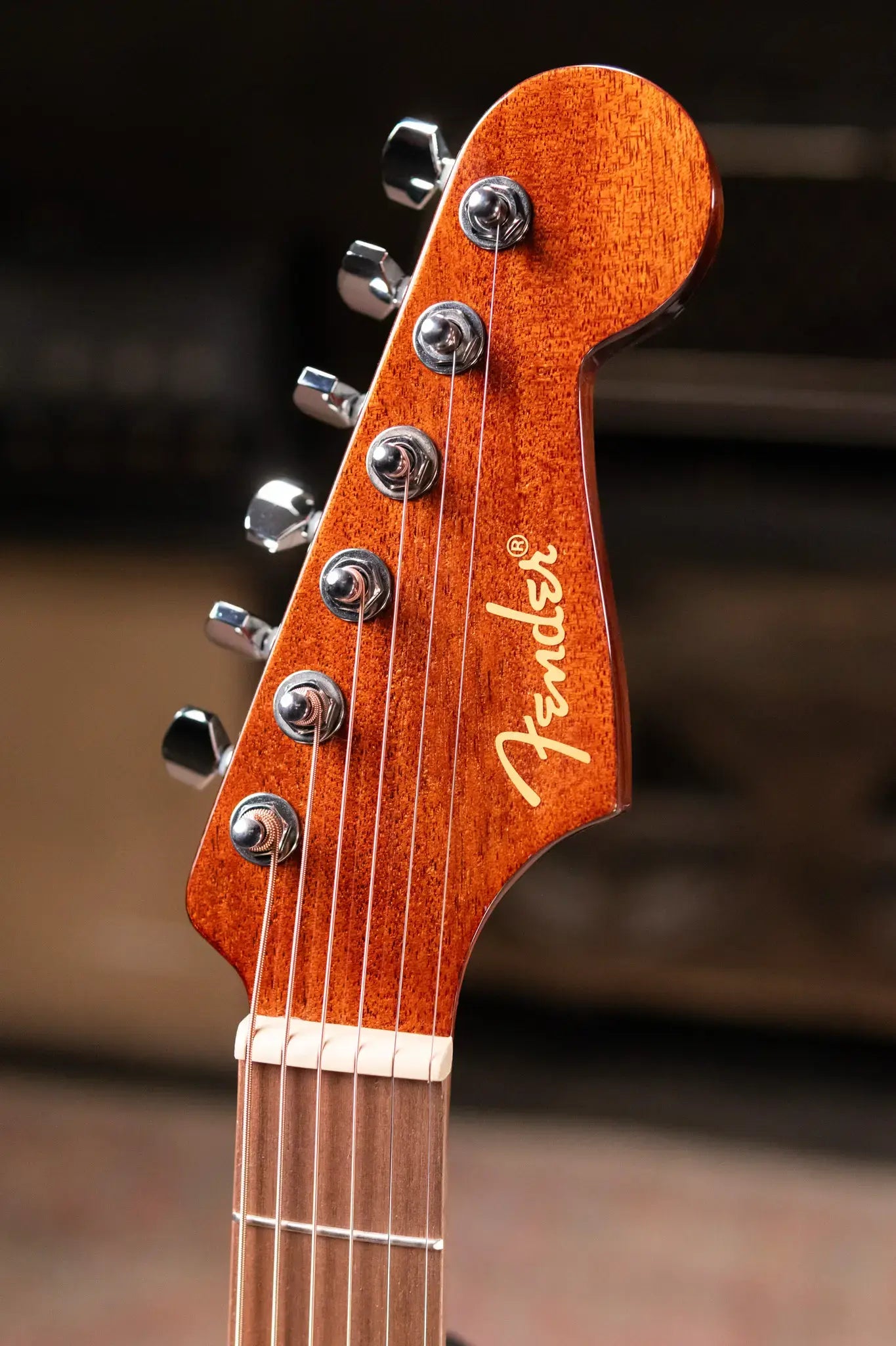 Fender California Standard Redondo Mini Acoustic Guitar - Natural Sapele with Gig Bag