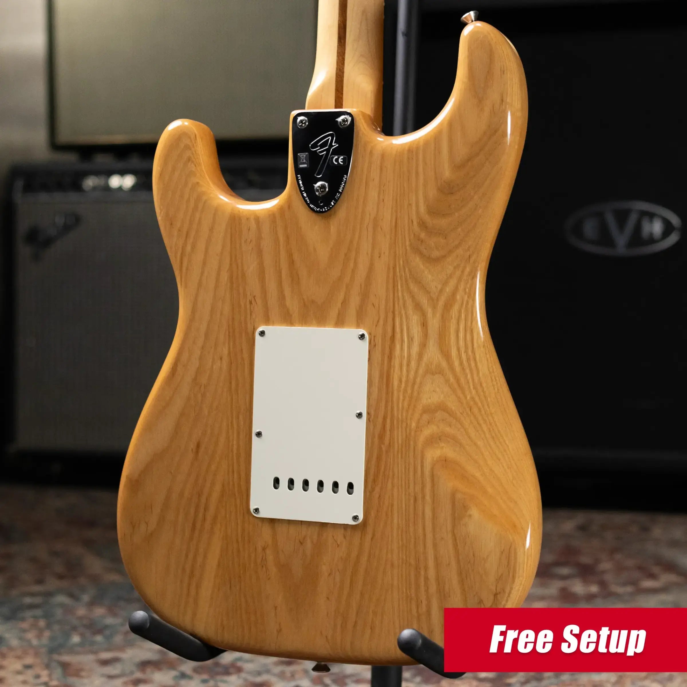 Fender Classic Series '70s Stratocaster Electric Guitar - Natural with Gig Bag - Used