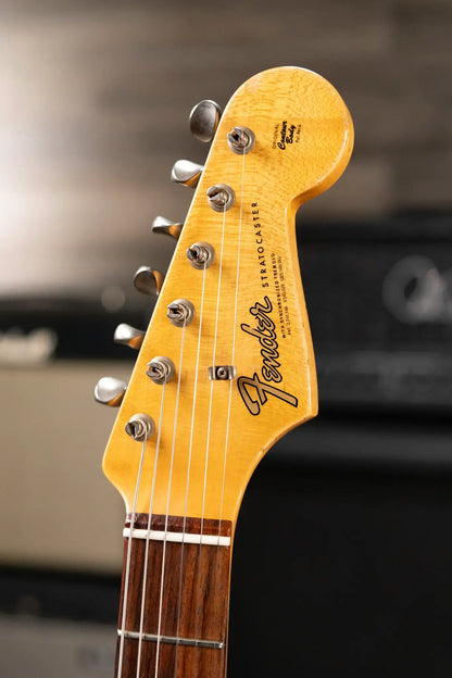 Fender Custom Shop 1964 Journeyman Relic Stratocaster Electric Guitar - Super Faded Sonic Blue with Hardshell Case - Used