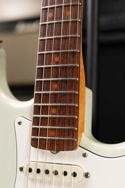 Fender Custom Shop 1964 Journeyman Relic Stratocaster Electric Guitar - Super Faded Sonic Blue with Hardshell Case - Used