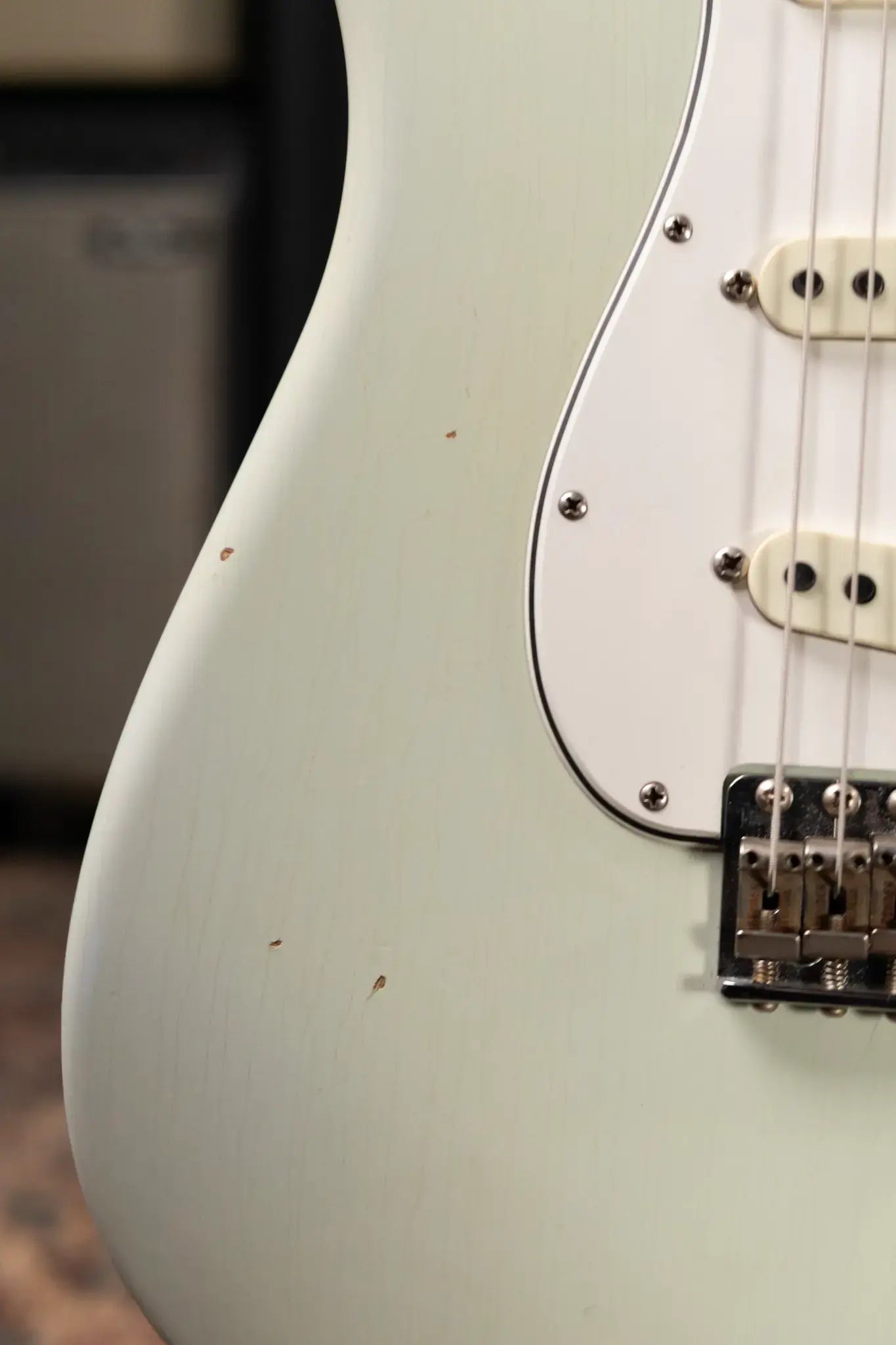 Fender Custom Shop 1964 Journeyman Relic Stratocaster Electric Guitar - Super Faded Sonic Blue with Hardshell Case - Used