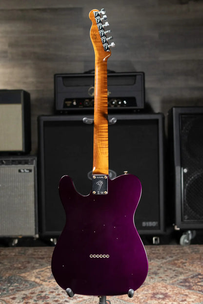 Fender Custom Shop 1968 Telecaster Journeyman Relic Electric Guitar - Purple Metallic with Hardshell Case