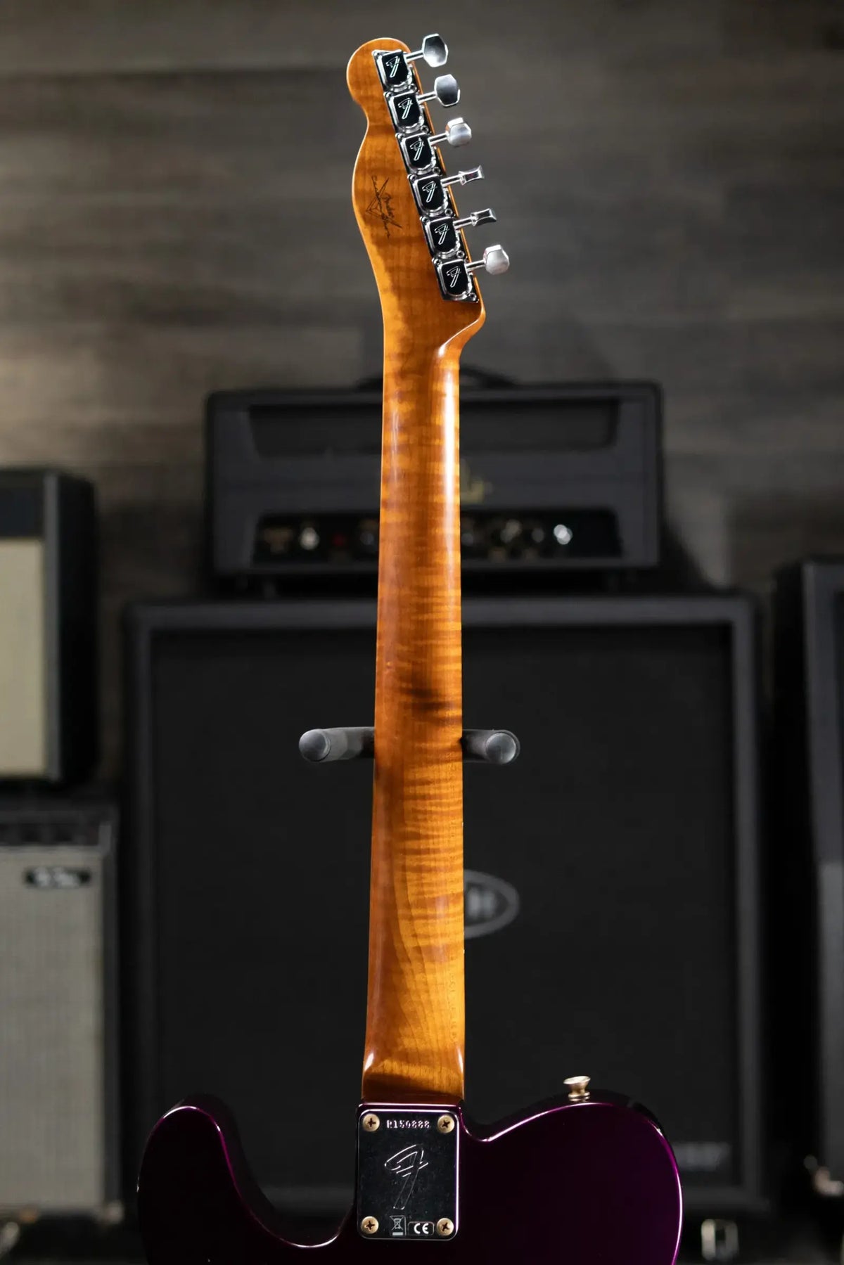 Fender Custom Shop 1968 Telecaster Journeyman Relic Electric Guitar - Purple Metallic with Hardshell Case