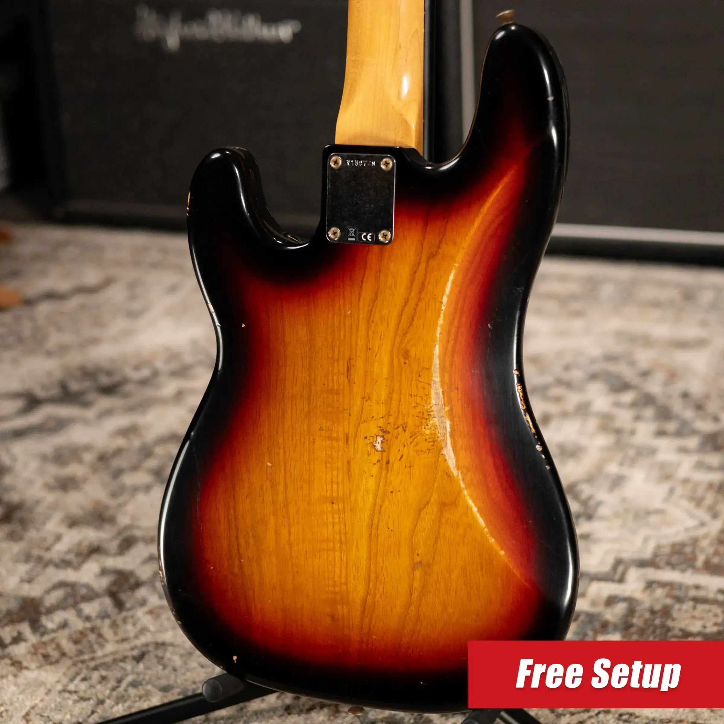 Fender Custom Shop '60 Precision Bass Reissue - 3-Tone Sunburst with Hardshell Case