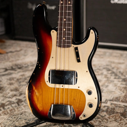 Fender Custom Shop '60 Precision Bass Reissue - 3-Tone Sunburst with Hardshell Case