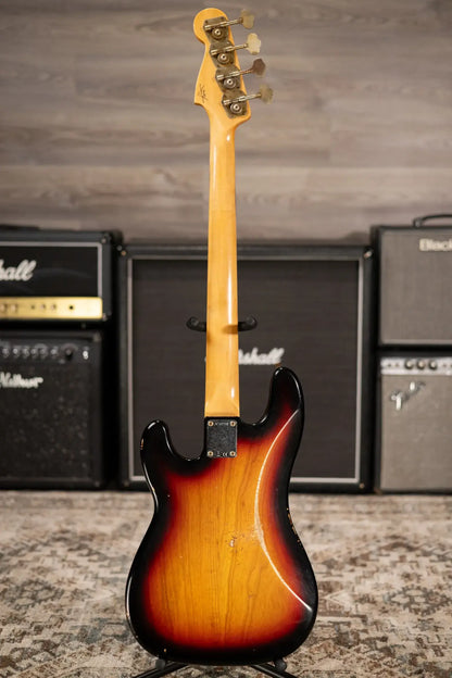 Fender Custom Shop '60 Precision Bass Reissue - 3-Tone Sunburst with Hardshell Case