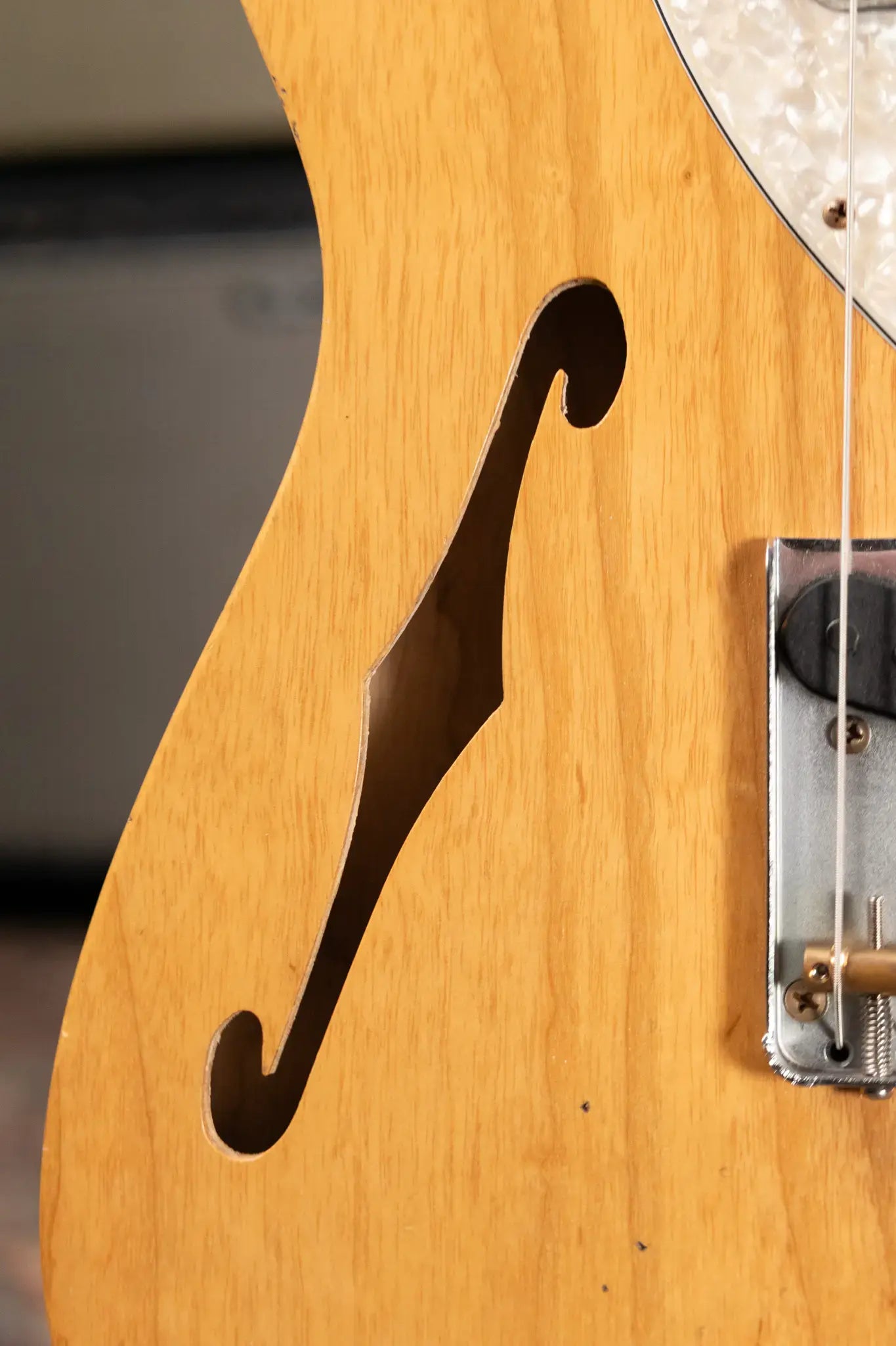 Fender Custom Shop '69 Journeyman Thinline Telecaster Electric Guitar with Hardshell Case - Used