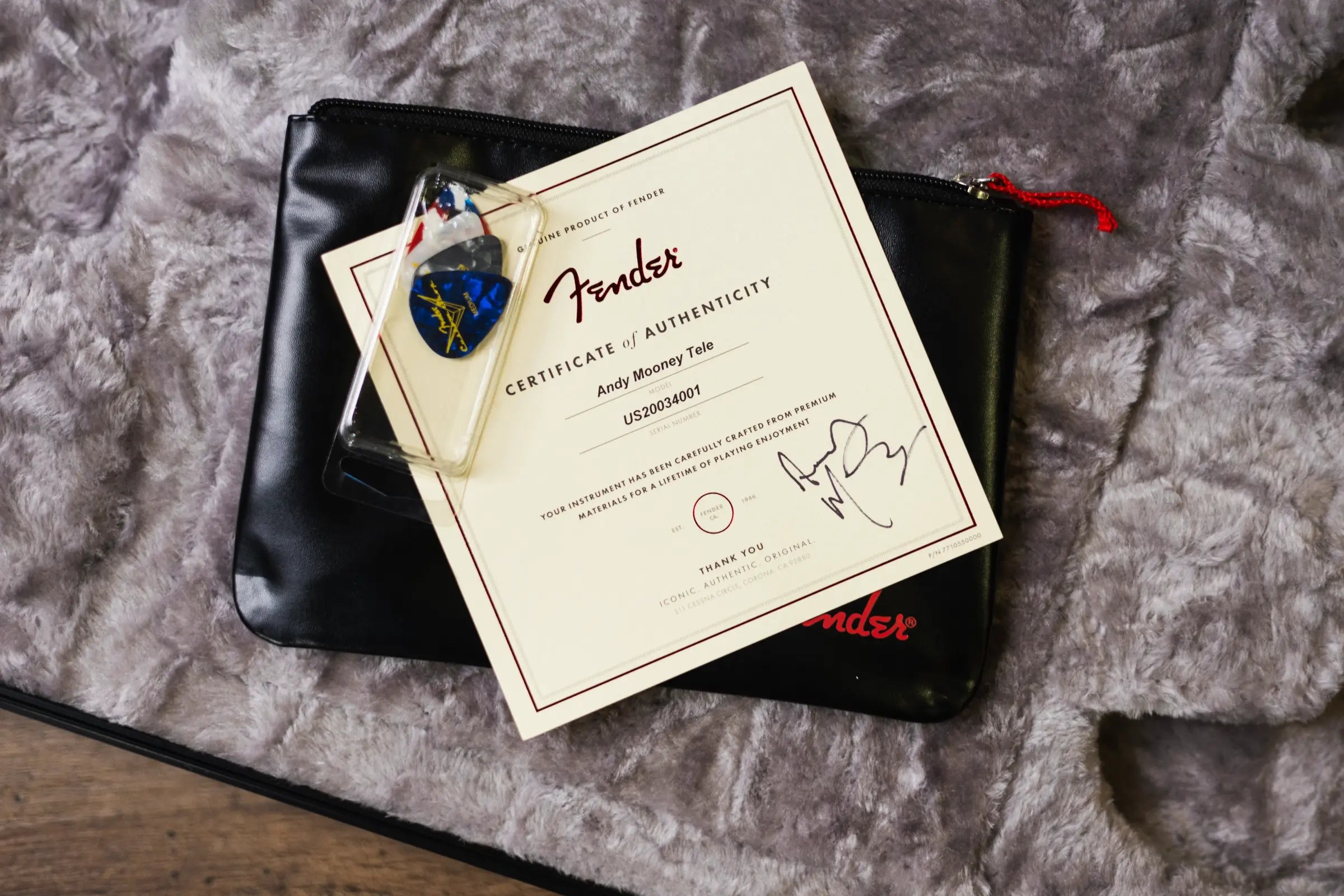 Fender Custom Shop "Imagine" World Stamp Collection Telecaster Electric Guitar - Andorra with Hardshell Case - Floor Model