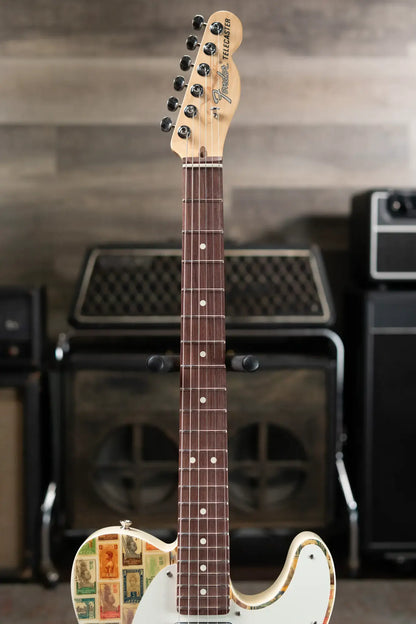 Fender Custom Shop "Imagine" World Stamp Collection Telecaster - Gabonese Republic with Hardshell Case - Floor Model