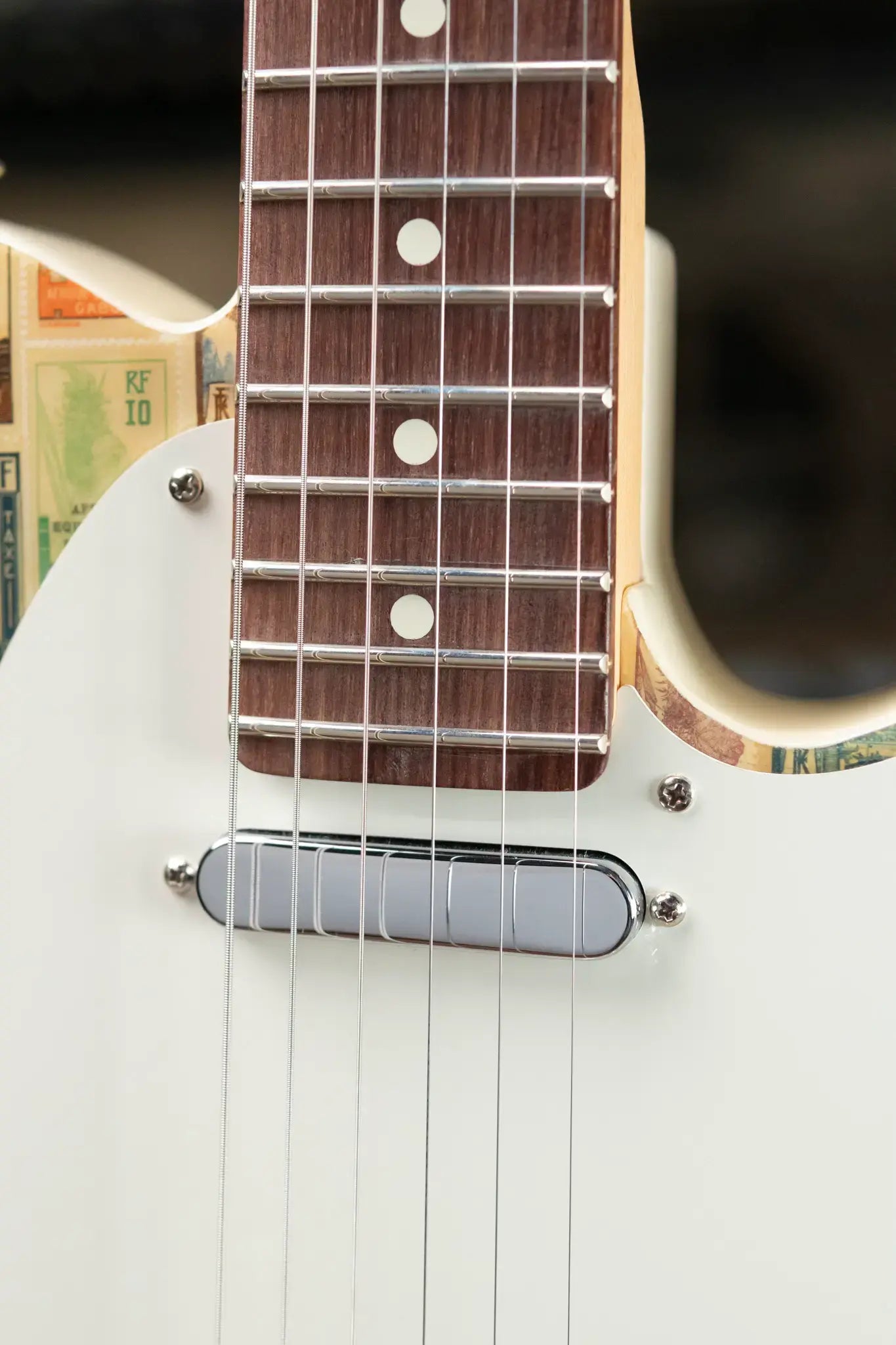 Fender Custom Shop "Imagine" World Stamp Collection Telecaster - Gabonese Republic with Hardshell Case - Floor Model