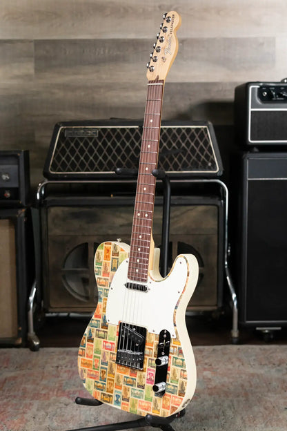 Fender Custom Shop "Imagine" World Stamp Collection Telecaster - Gabonese Republic with Hardshell Case - Floor Model