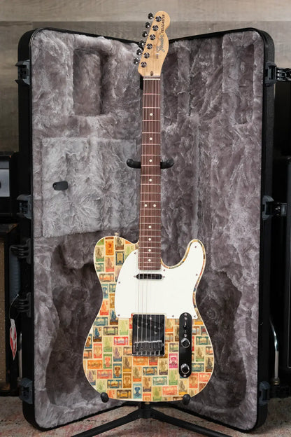 Fender Custom Shop "Imagine" World Stamp Collection Telecaster - Gabonese Republic with Hardshell Case - Floor Model
