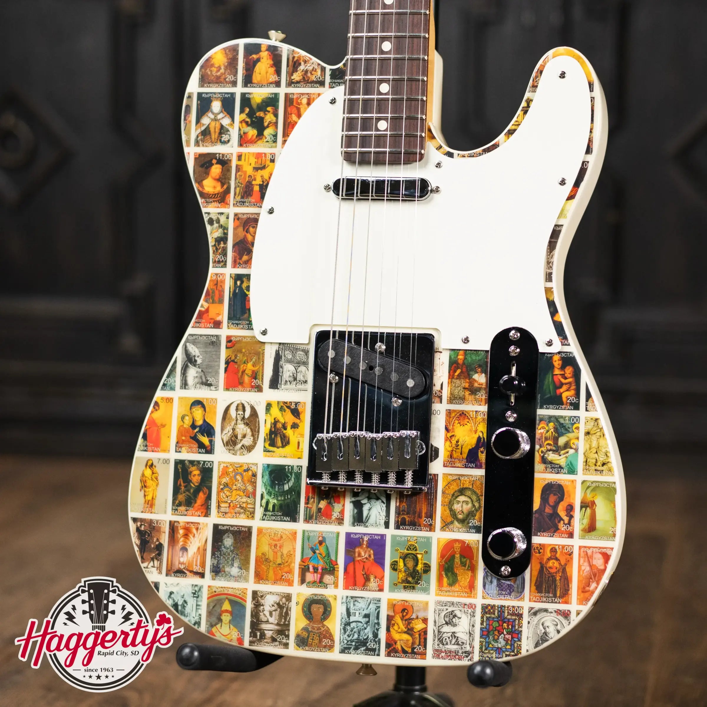 Fender Custom Shop "Imagine" World Stamp Collection Telecaster, Kyrgyz Republic w/ Hardshell Case
